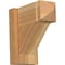 Ekena Millwork Traditional Arts & Crafts Rough Sawn Outlooker, Western Red Cedar, 6"W x 12"D x 12"H OUT06X12X12TRA03RWR - alternate 1